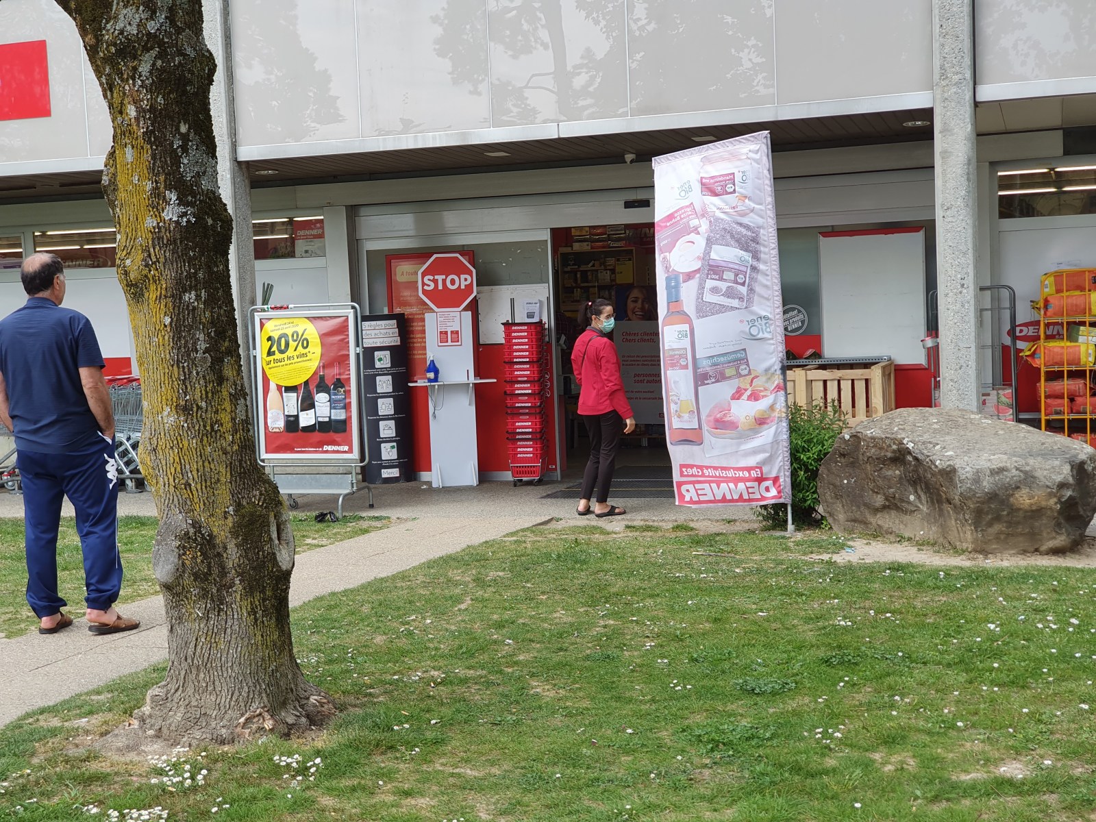 Morges, Denner, 25.04.2020