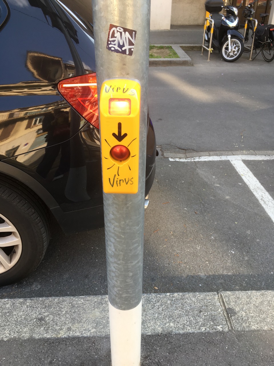 Lausanne, Avenue d’Echallens, 28.03.2020